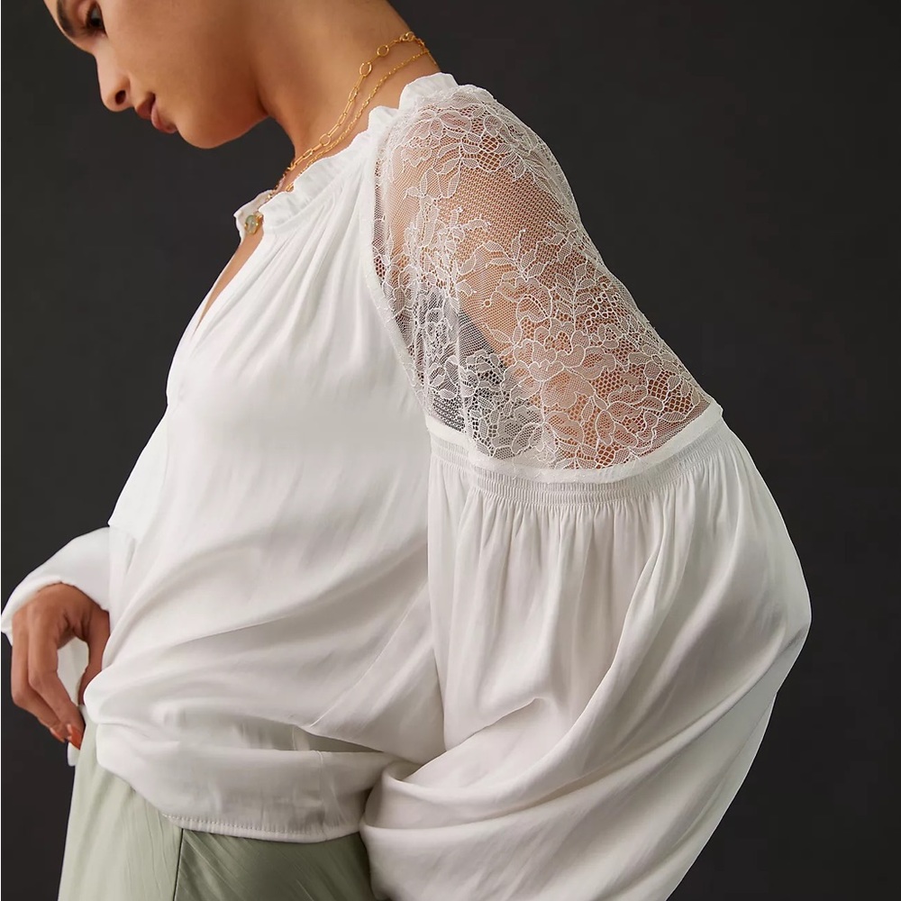 NWTS ANTHRO  BLOUSE (L)